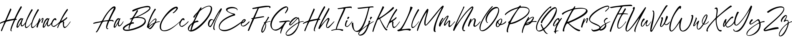 Hallrack