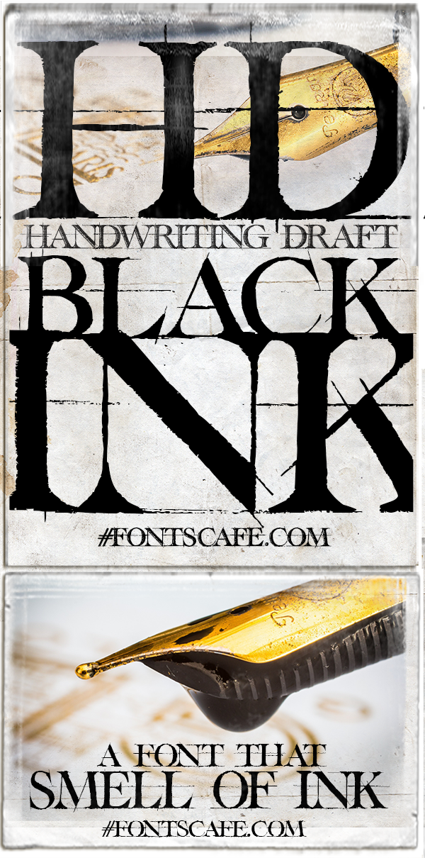 Handwriting Black Draft