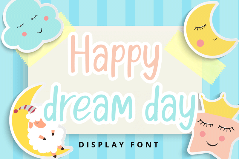 Happy Dream Day Font FREE Download & Similar Fonts FontGet