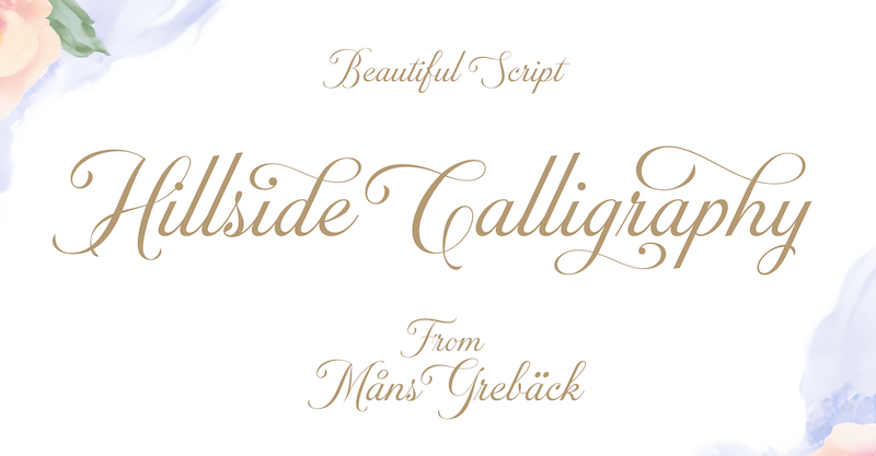 Hillside Calligraphy