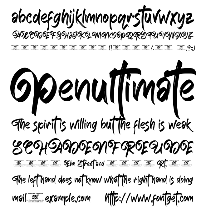 Hishee Sweet Font