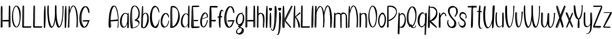 Holliwing