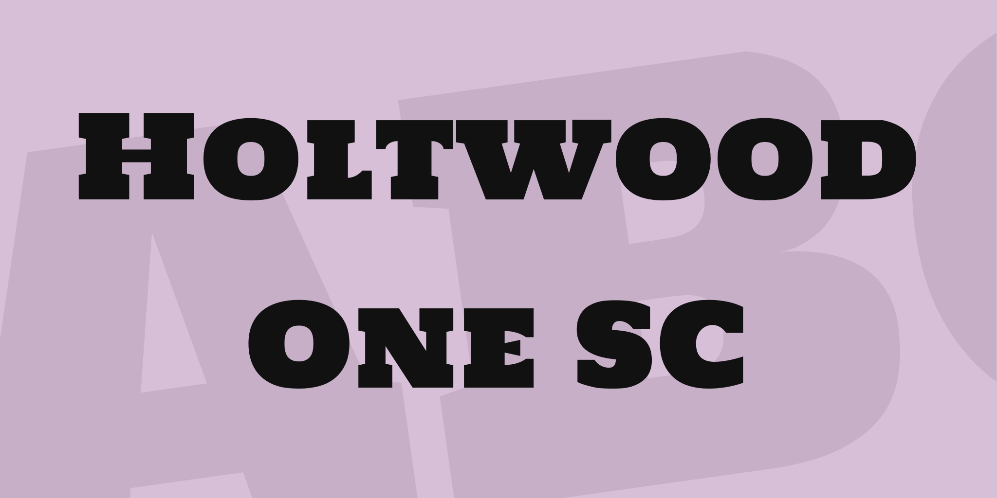 Holtwood One Semi Condensed
