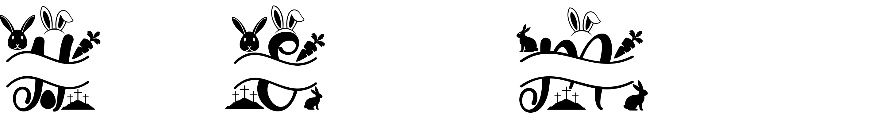 Holy Easter Monogram