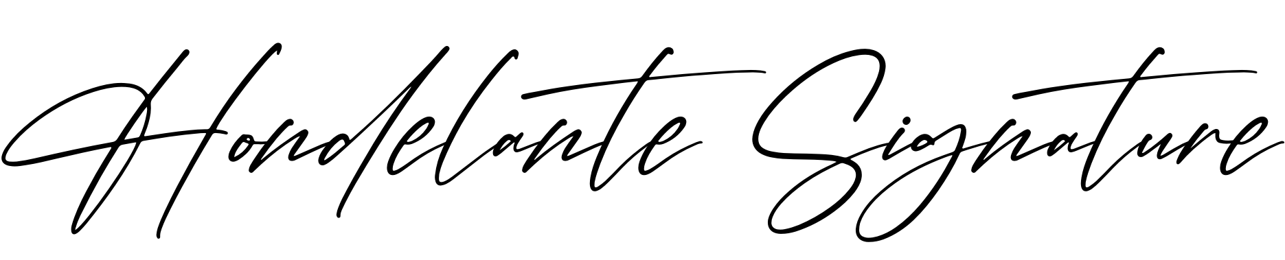 Hondelante Signature