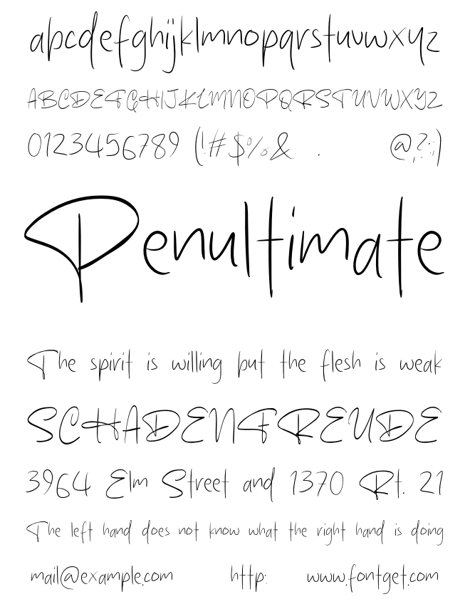 Humber Town Font