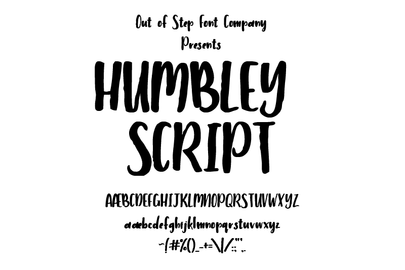 Humbley Script