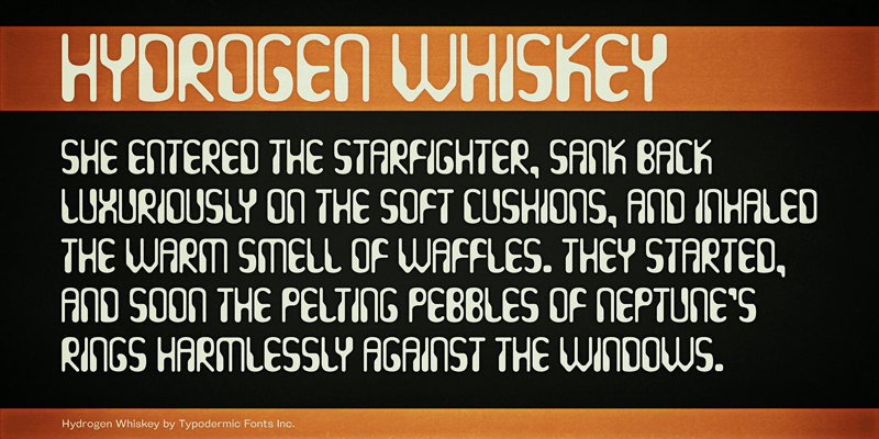 Hydrogen Whiskey