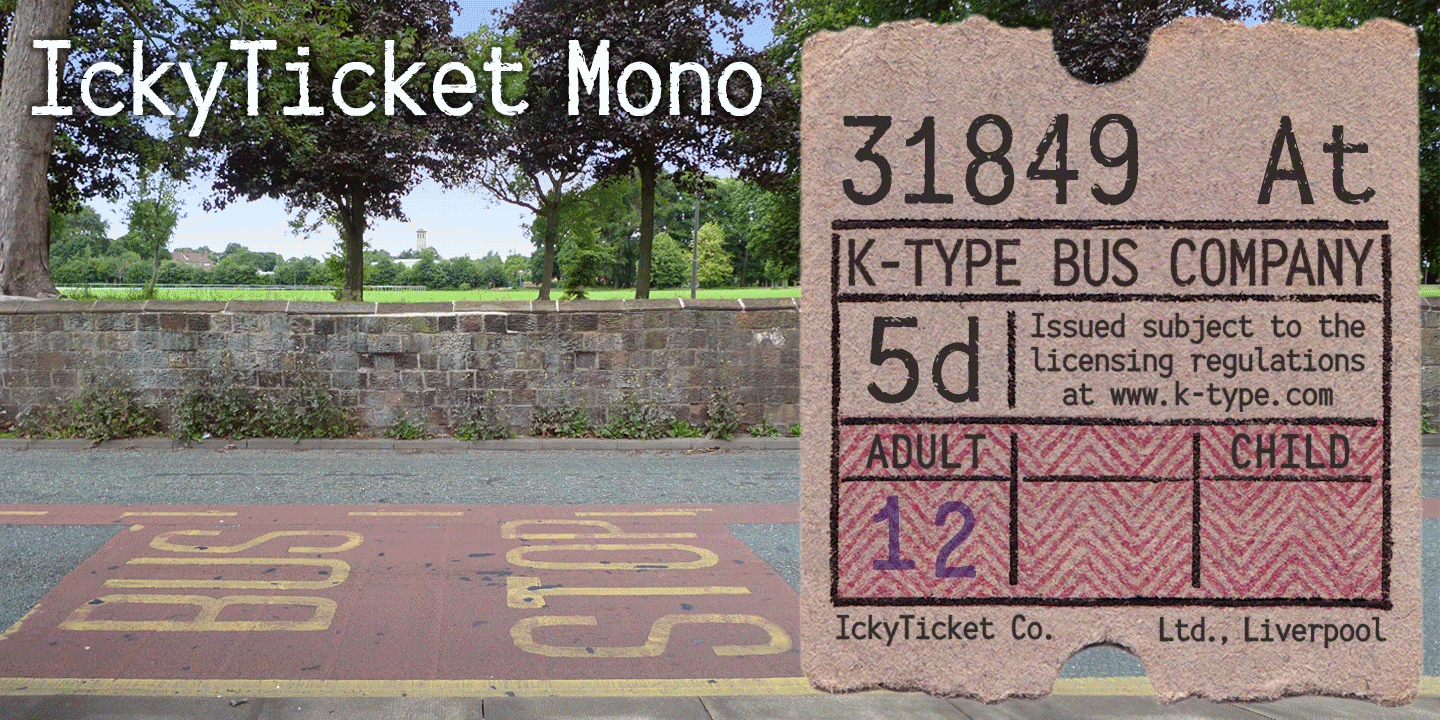 Icky Ticket Mono