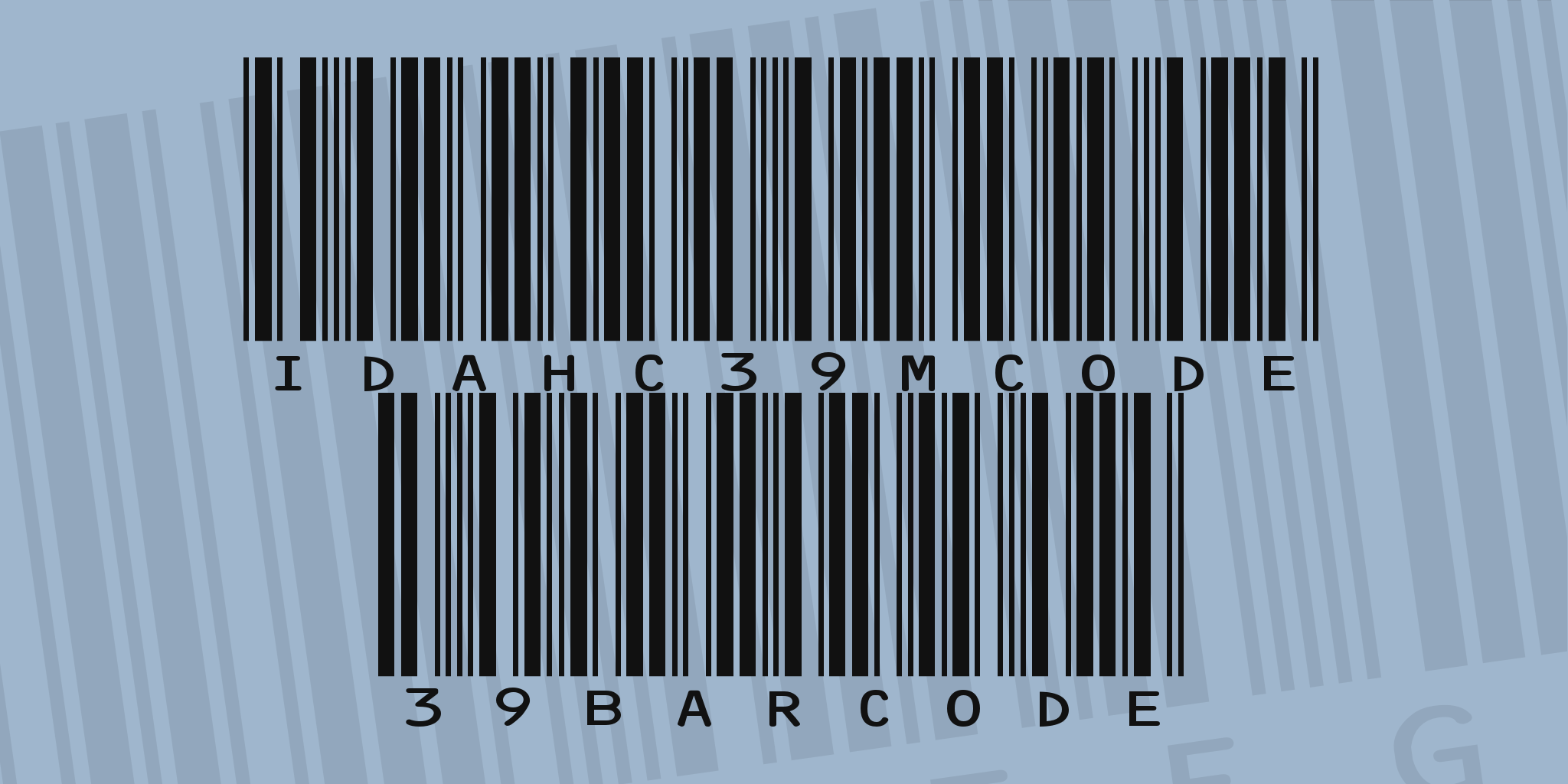 code 39 barcode