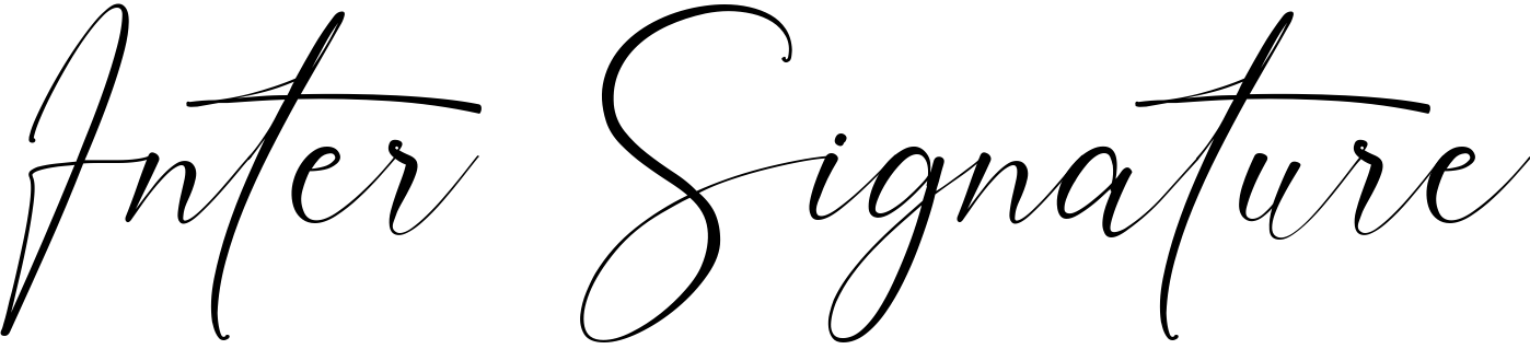Inter Signature