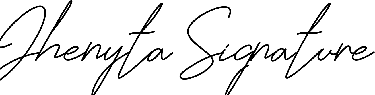 Jhenyta Signature