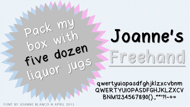 Joanne's Freehand
