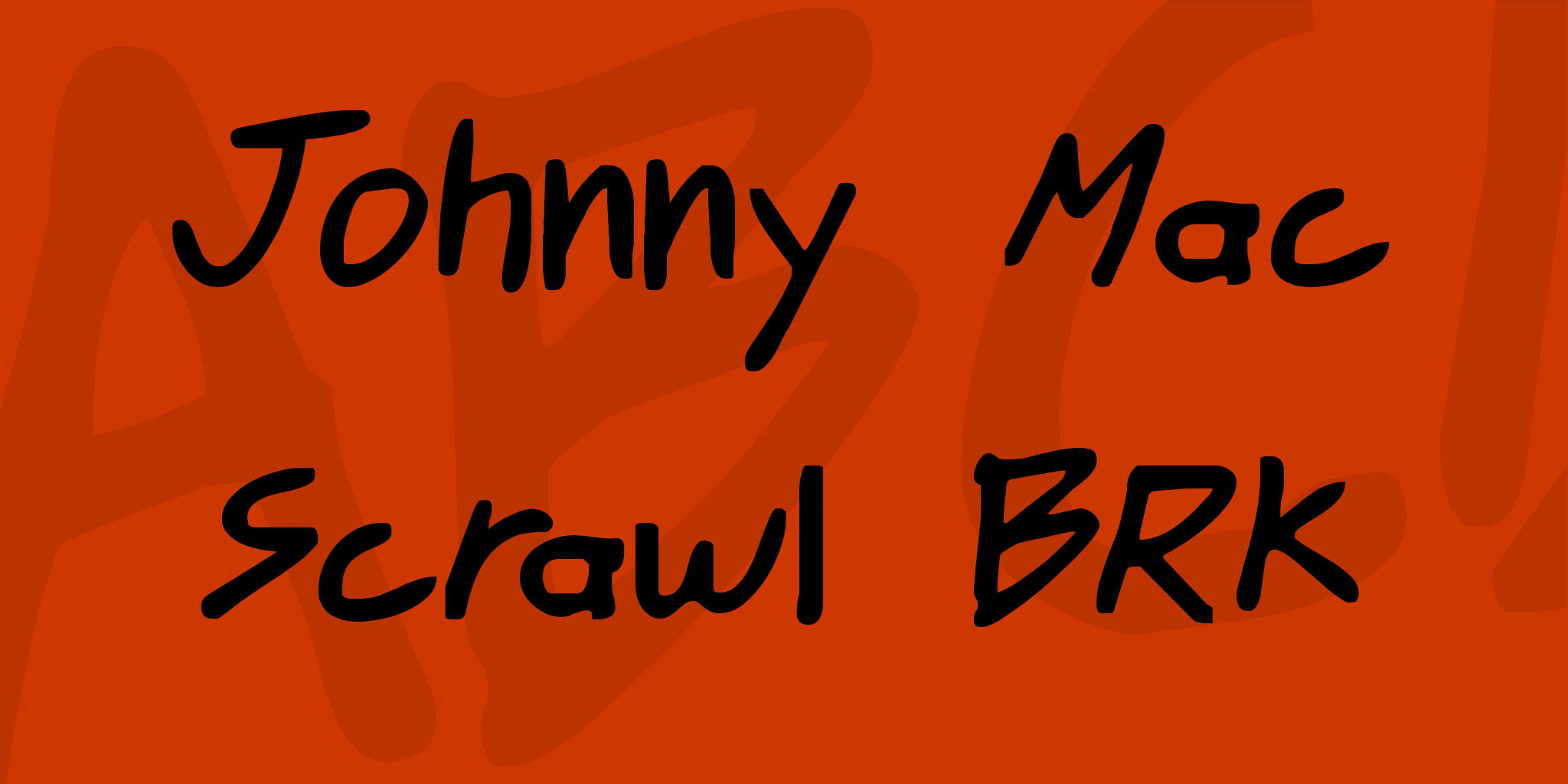 Johnny Mac Scrawl Brk
