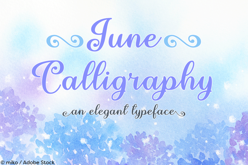 June Calligraphy