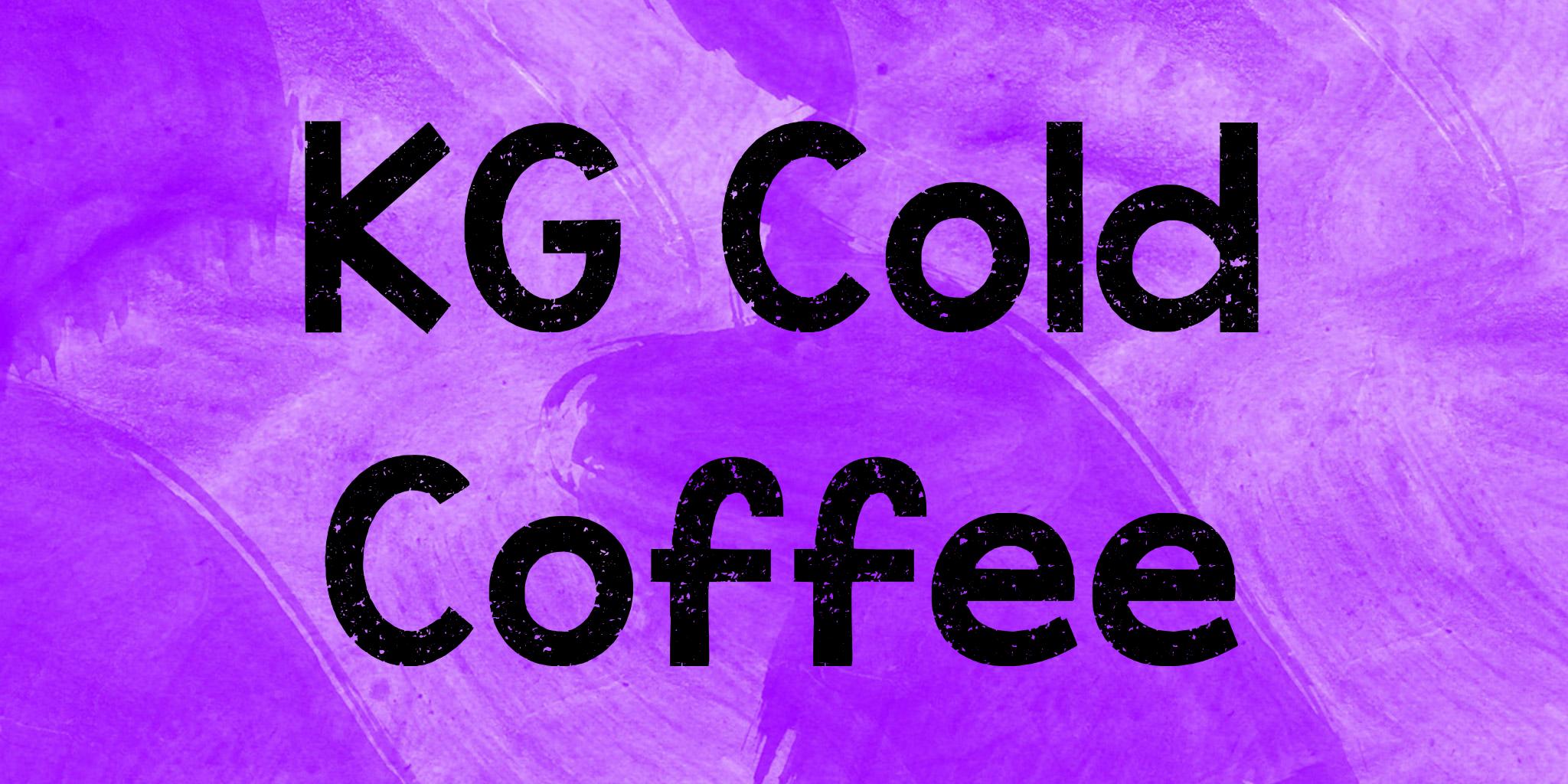 Kg Cold Coffee