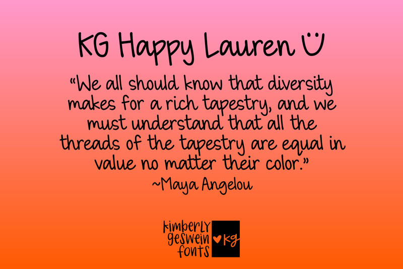 KG Happy Lauren