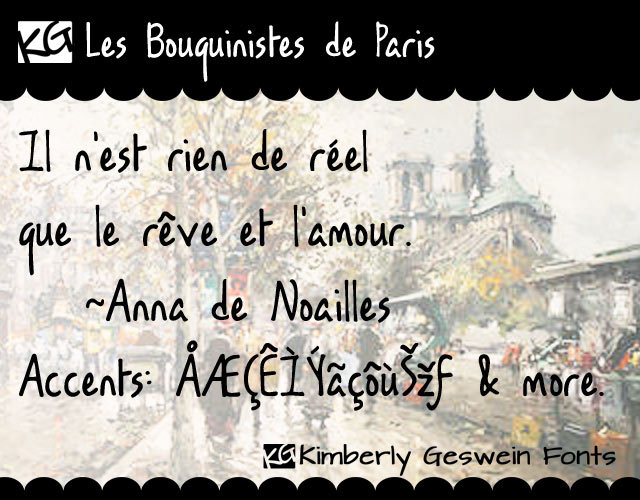 Kg Les Bouquinistes De Paris