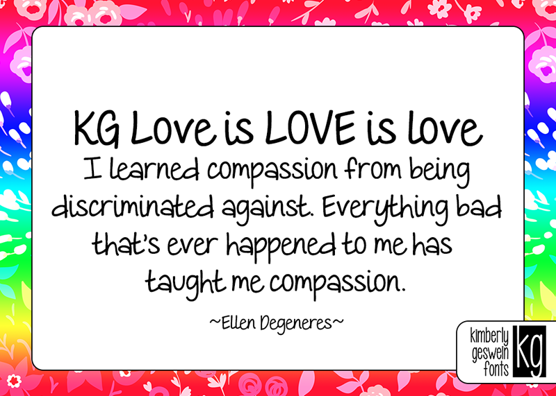 Kg Love Is Love Is Love