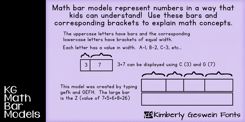 Kg Math Bar Models