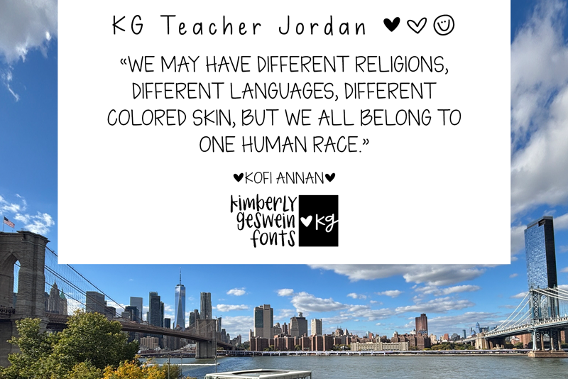 KG Teacher Jordan