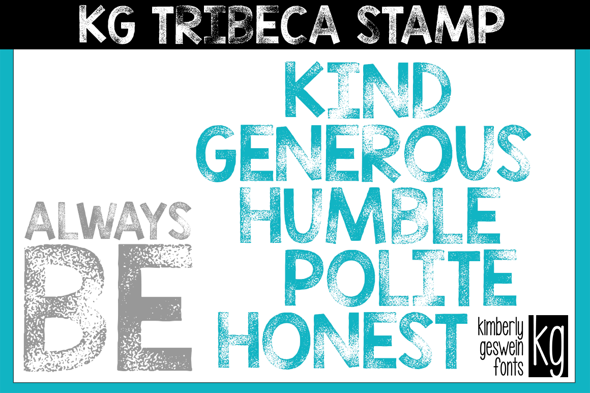 Kg Tribeca Stamp