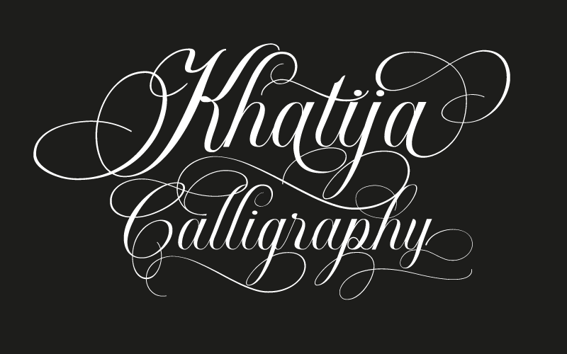 Khatija Calligraphy