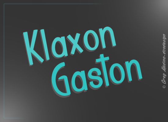 Klaxon Gaston