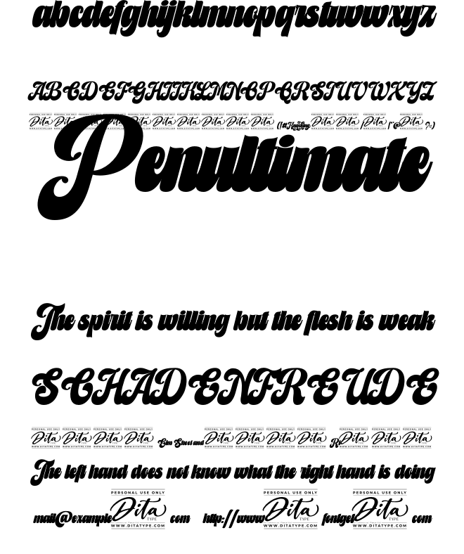 Knacking Font