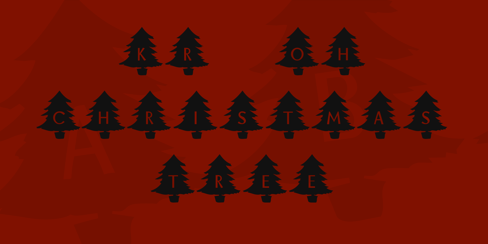 Kr Oh Christmas Tree