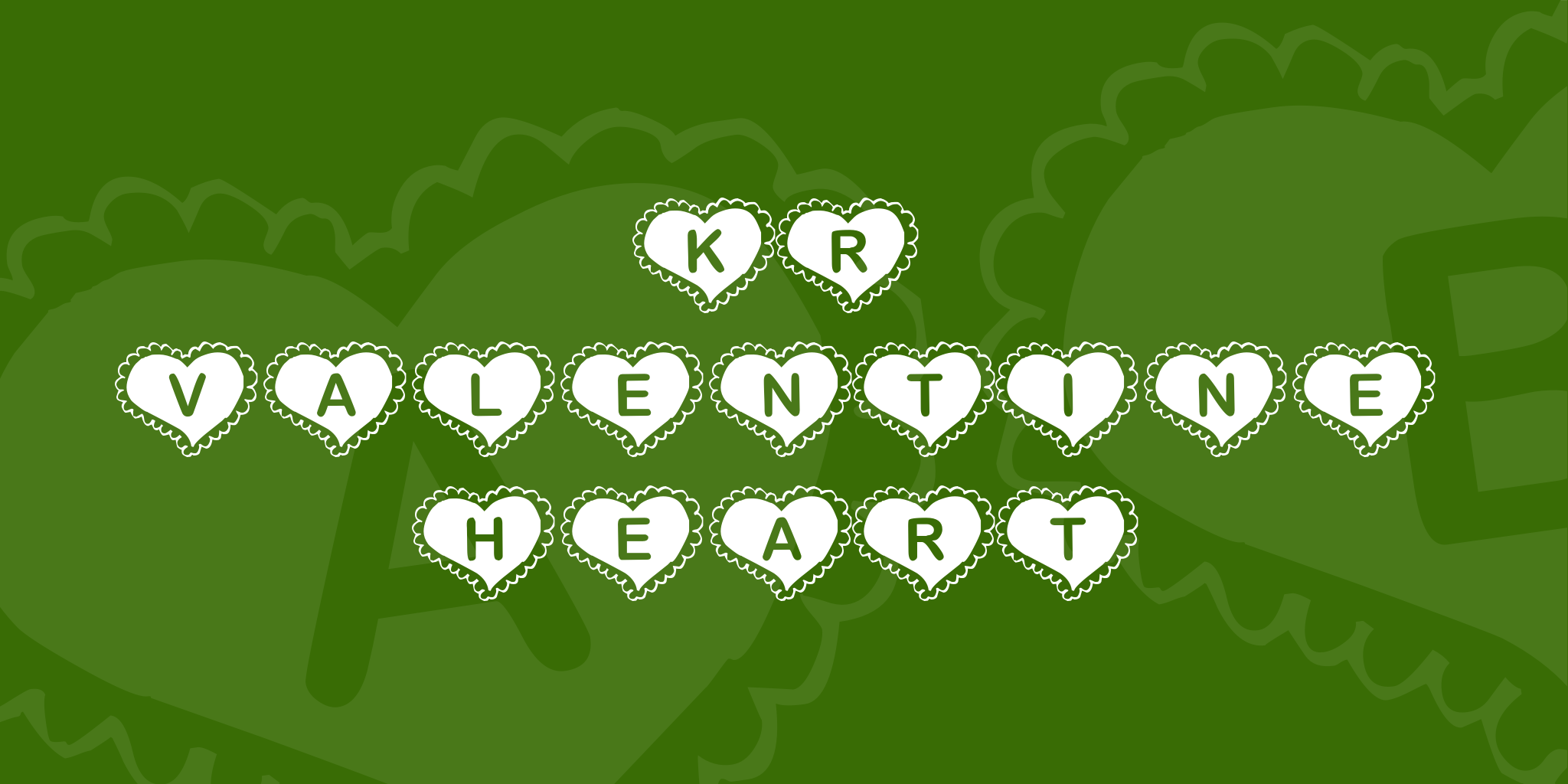 Kr Valentine Heart