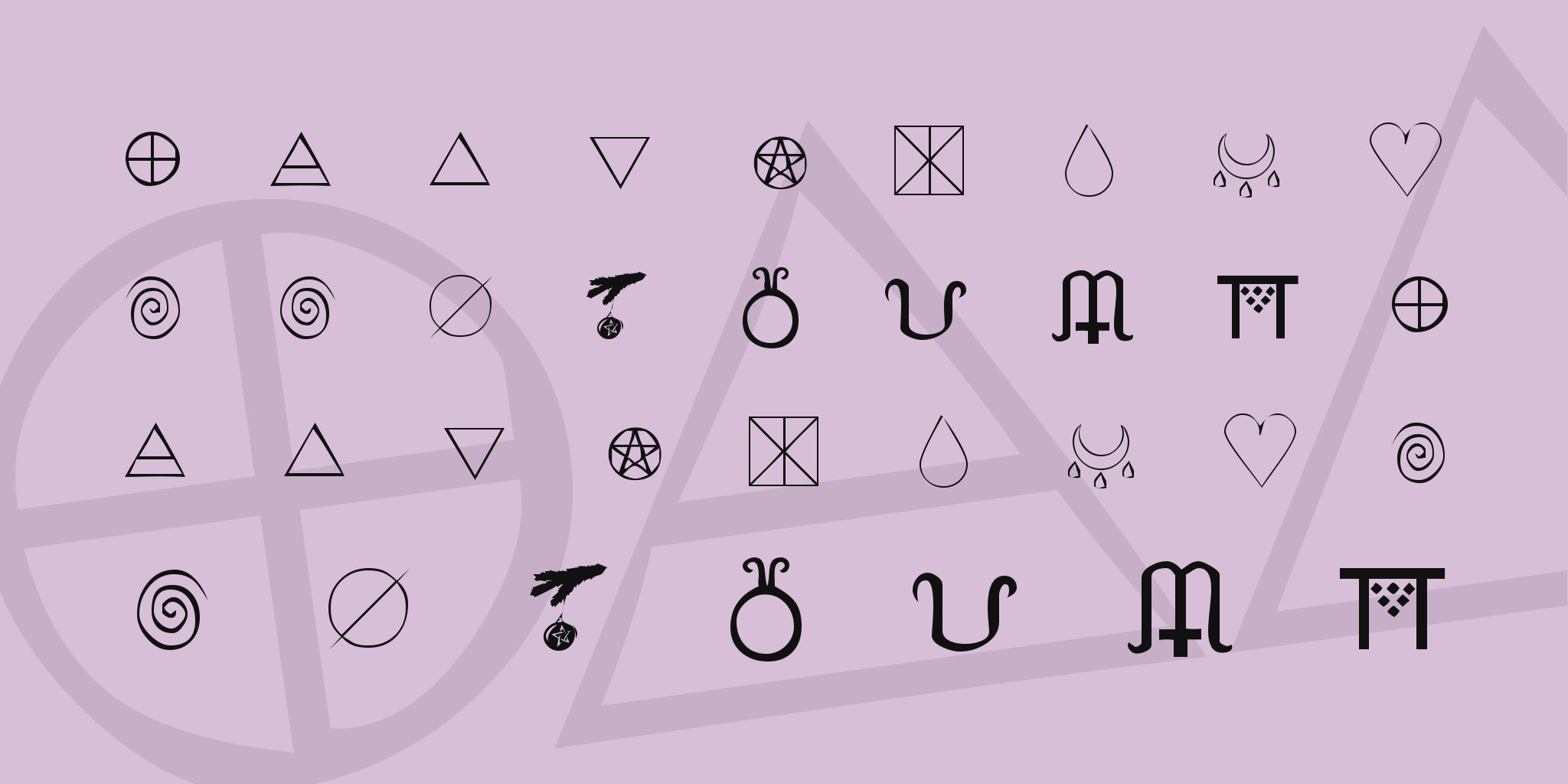 Kr Wiccan Symbols