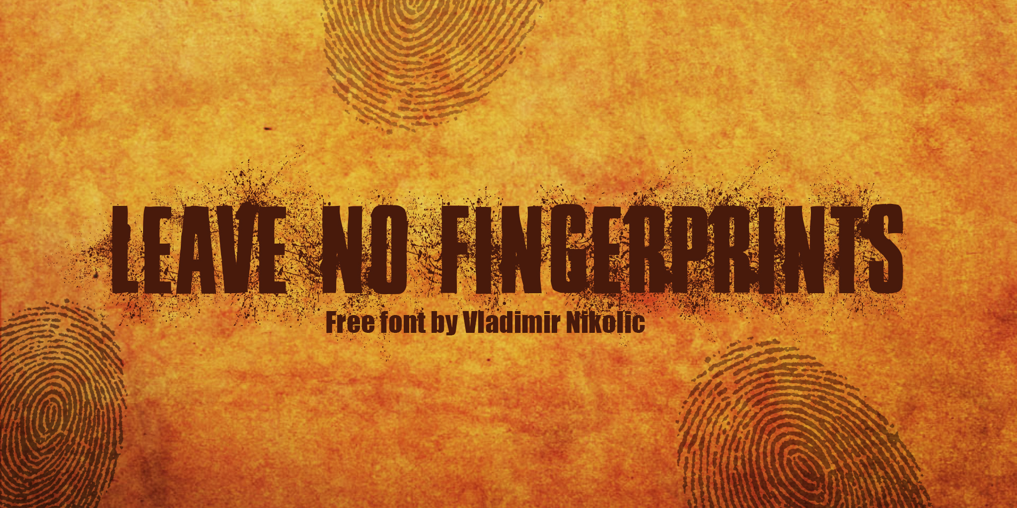 Leave No Fingerprints