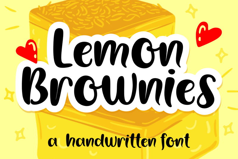 Lemon Brownies