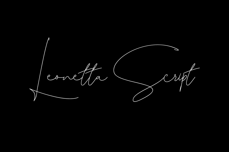 Leonetta Script