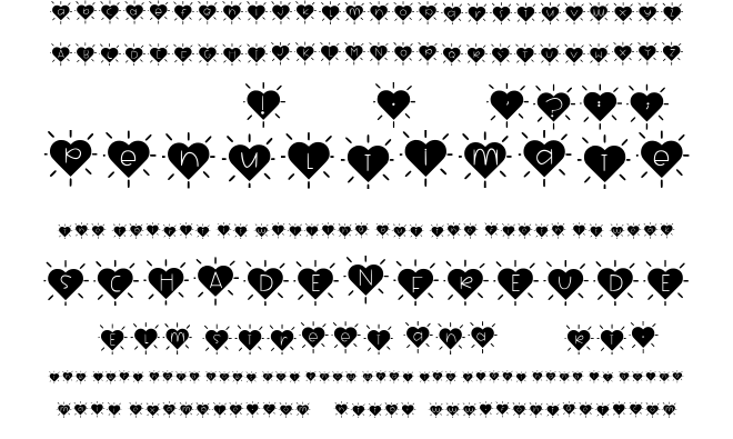 Love Doodle Font