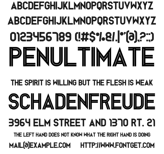 Mabroc Font