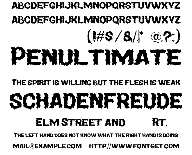 Magical Horror Font