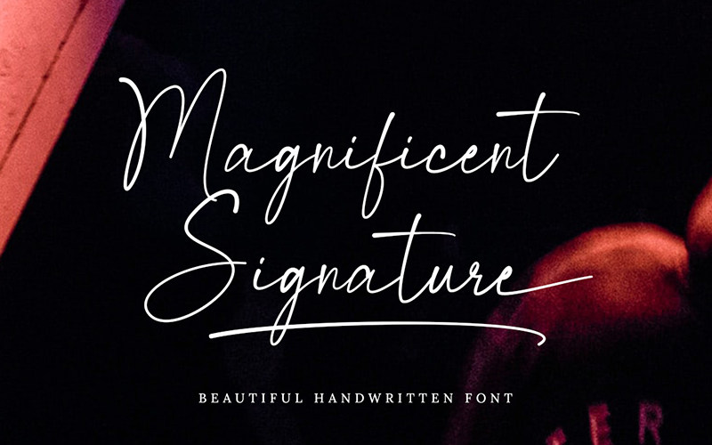 Magnificent Signature