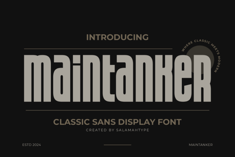 Maintanker