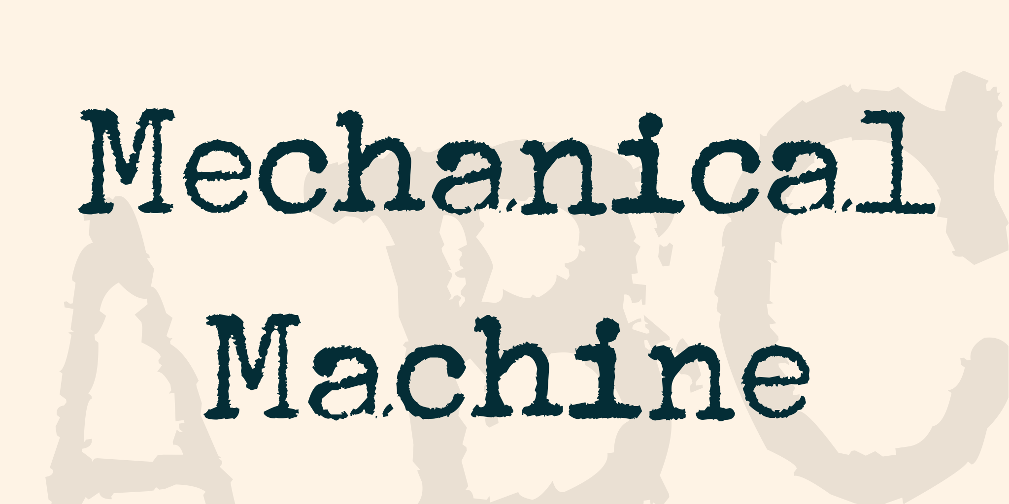 Mechanical Machine