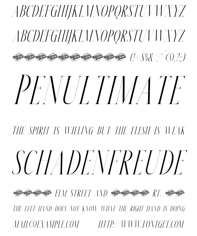 Meksron Font