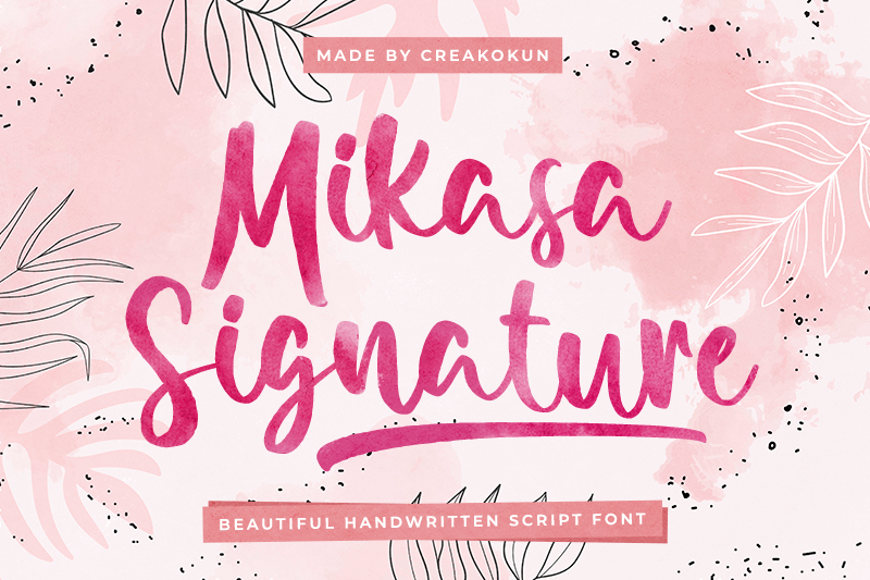 Mikasa Signature