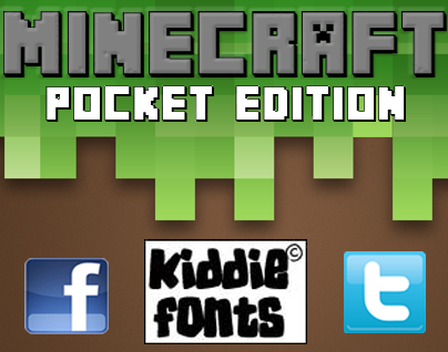 Minecraft Pe Font Free Download Similar Fonts Fontget