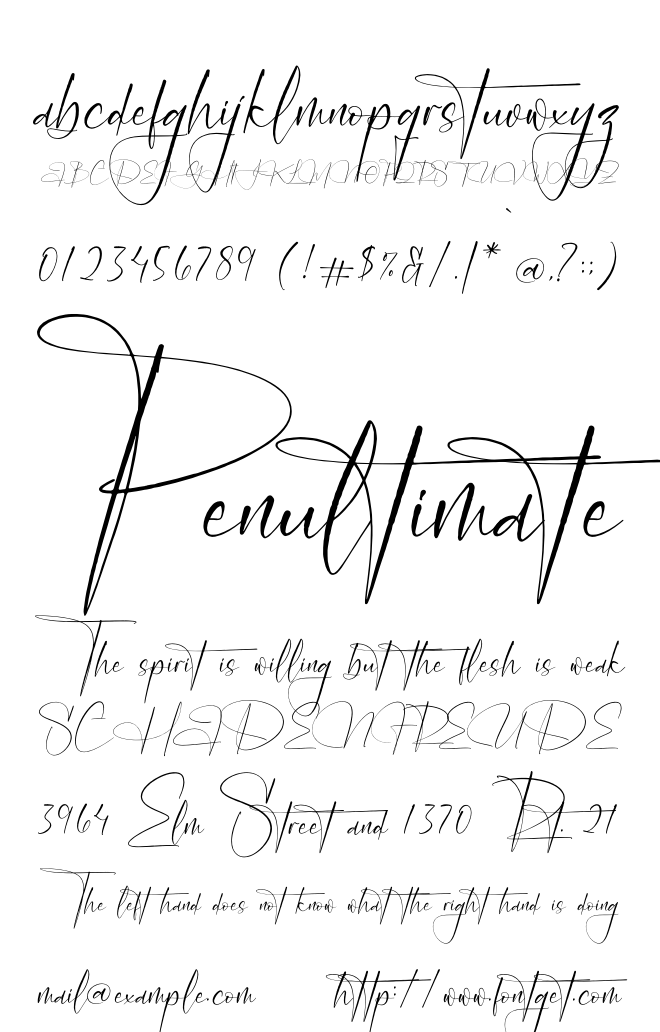 Molahesta Font
