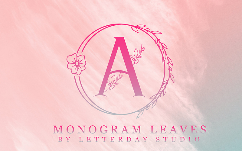 Monogram Leaves