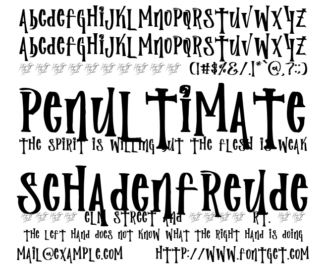Monster Spooky Font