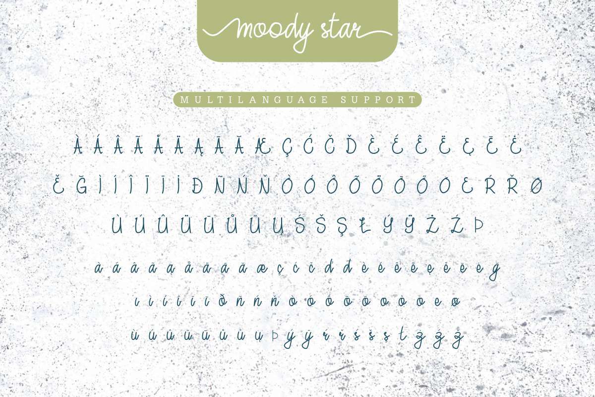Moody Star Font Free Download Similar Fonts Fontget
