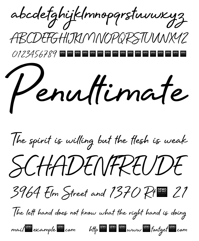 Mother Nature Font