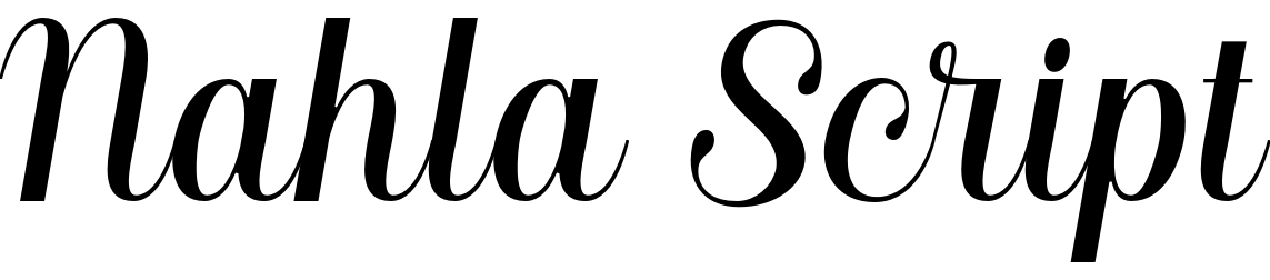 Nahla Script